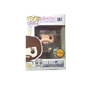 Funko Pop! Bob Ross and Hoot #561 CHASE Limited Edition